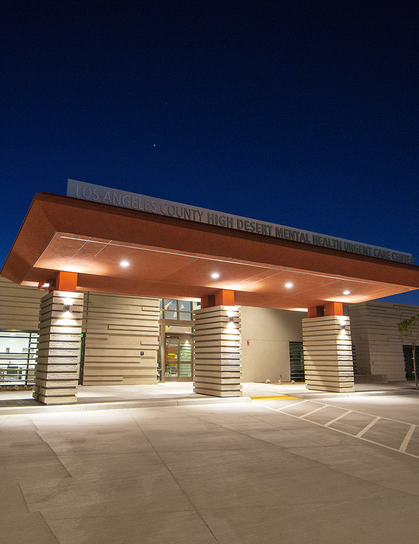 LA County High Desert Mental Health Urgent Care Center