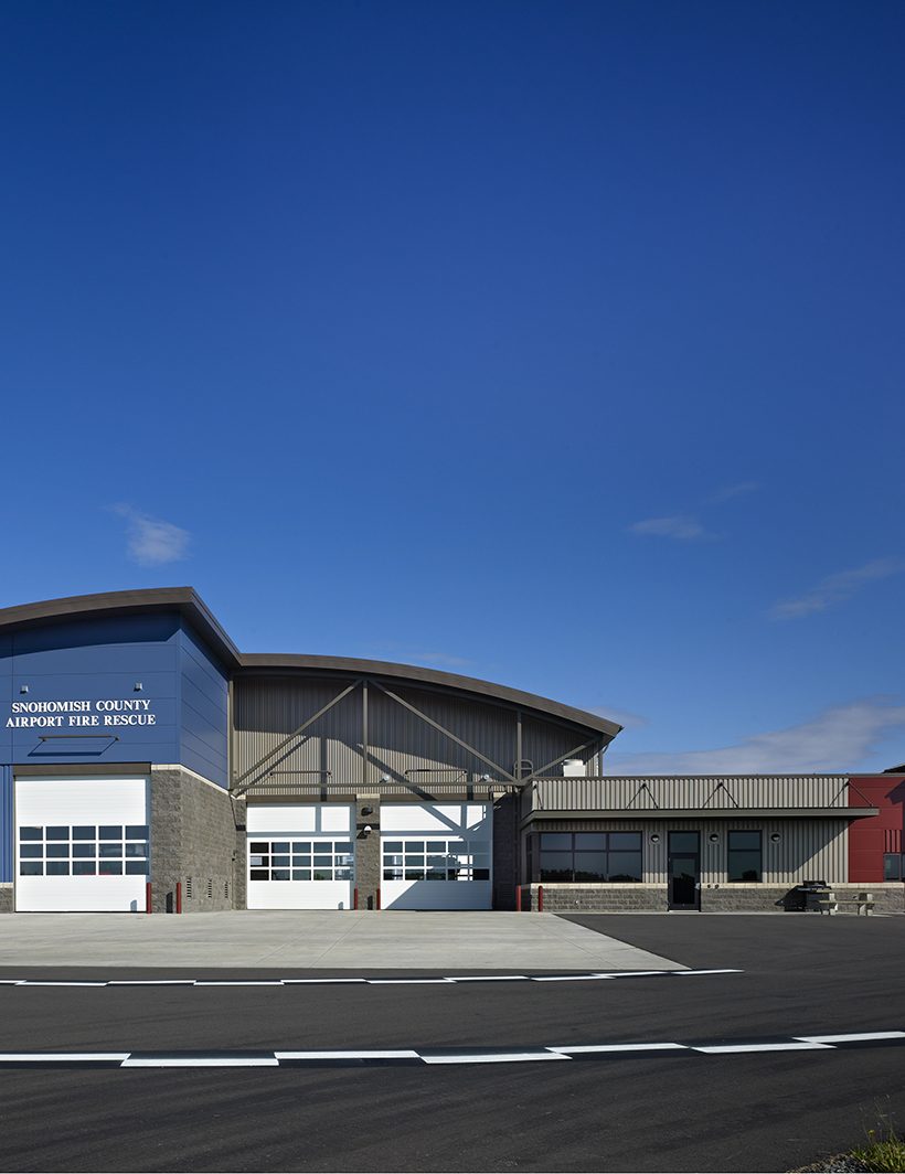Paine Field Aircraft Rescue + Fire Fighting Station (ARFF)