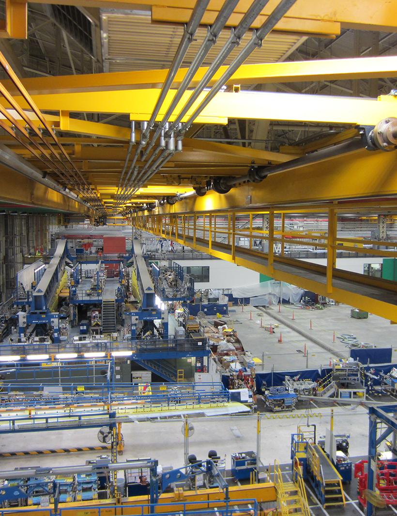 Boeing Overhead Crane Skew 