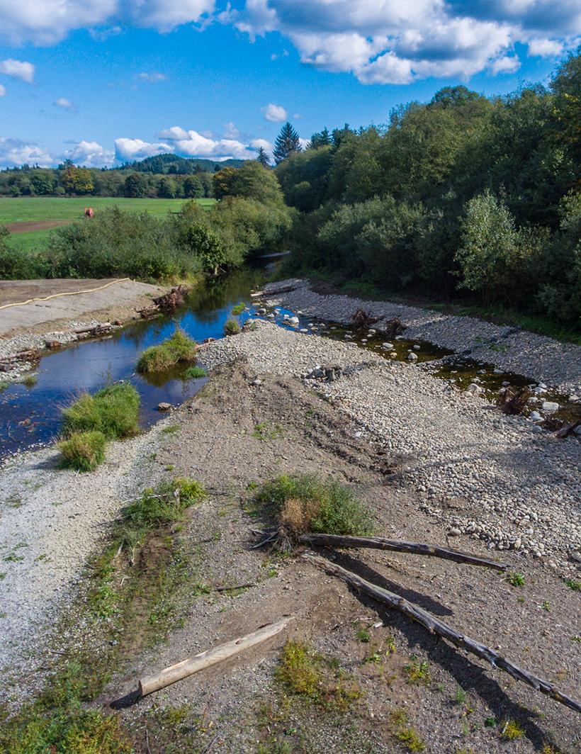 WDFW Lower Forks Creek Hatchery Intake and Stream Restoration