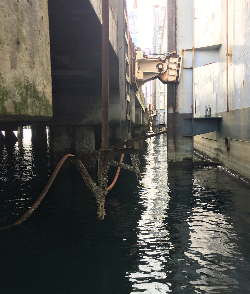 Pier 5 Dry Dock Installation