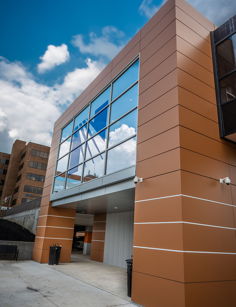 Norton Audubon Hospital Orange Garage Repairs